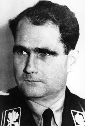 Rudolf Hess (1894–1987), źródło: Bundesarchiv Bild               